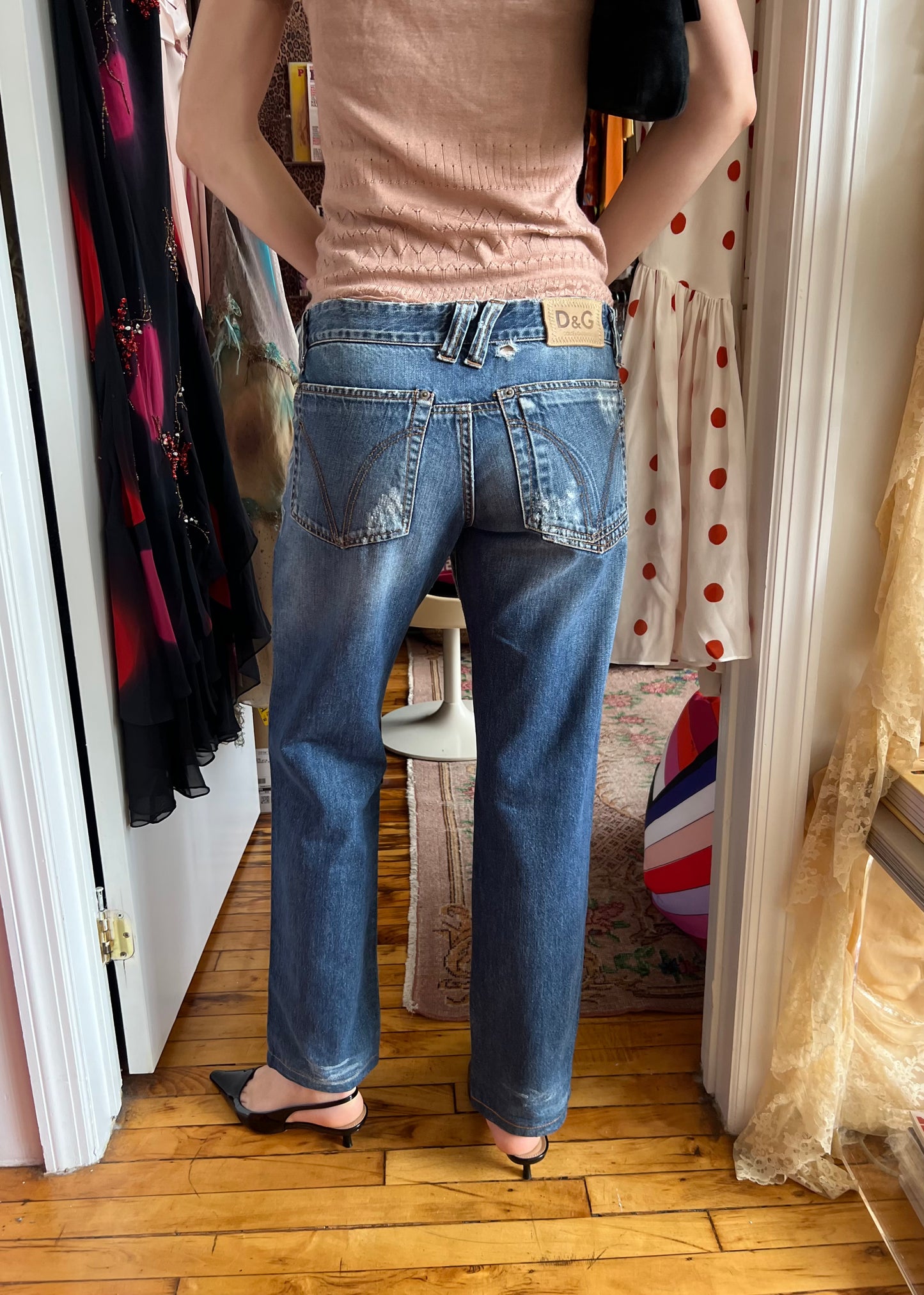 D&G Distressed Jeans