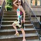 Galliano Multicolor Polka Dot Silk Dress
