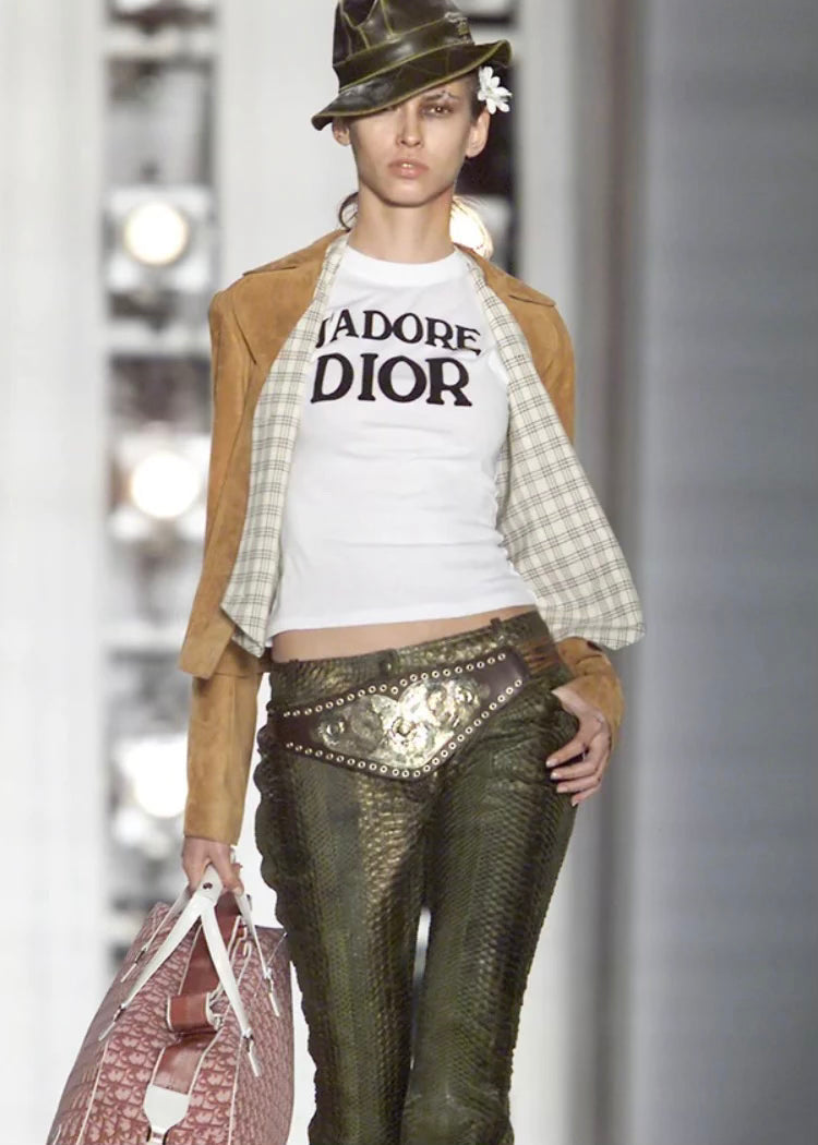 Dior FW2001 Championship Belt