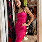 D&G 90s Pink Satin Slip Dress