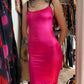 D&G 90s Pink Satin Slip Dress
