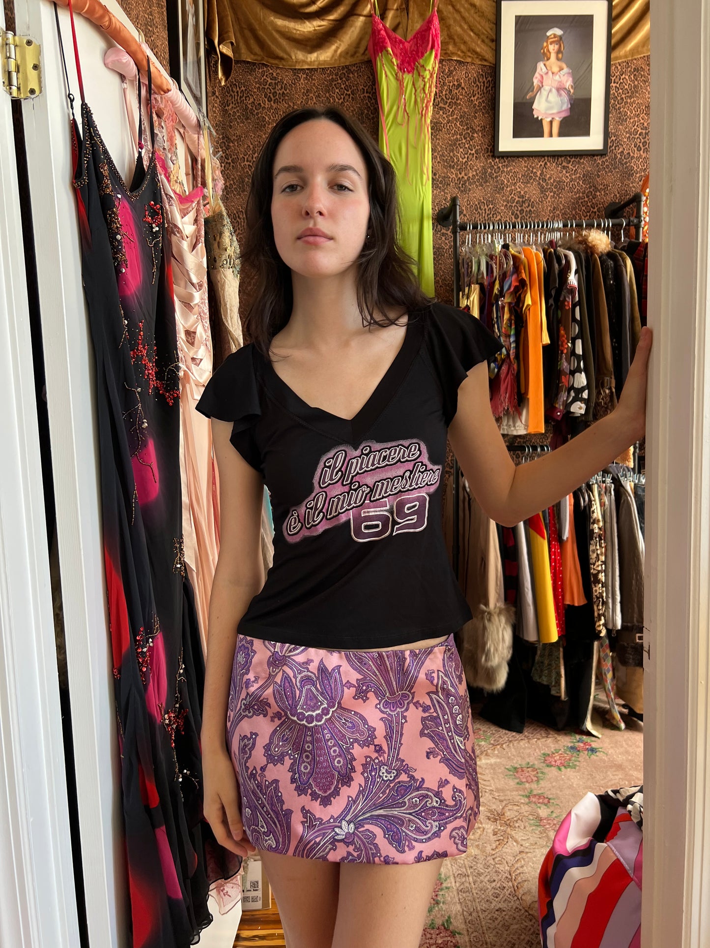 D&G '69' Short Sleeve Top