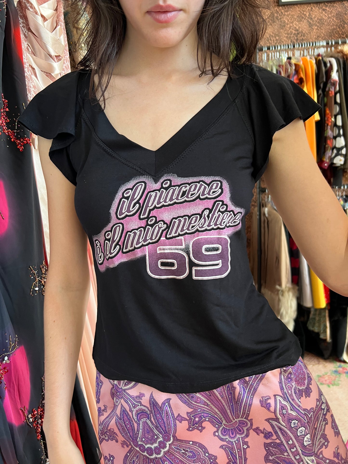 D&G '69' Short Sleeve Top
