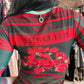 Save The Queen Mesh Roses High/Low Dress