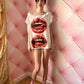 D&G FW2003 Lip Graphic Oversized Tee
