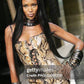 Dolce & Gabbana SS2005 Snakeskin Lace-Up Dress