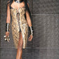 Dolce & Gabbana SS2005 Snakeskin Lace-Up Dress