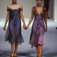 Blumarine SS1997 Mesh Printed Dress