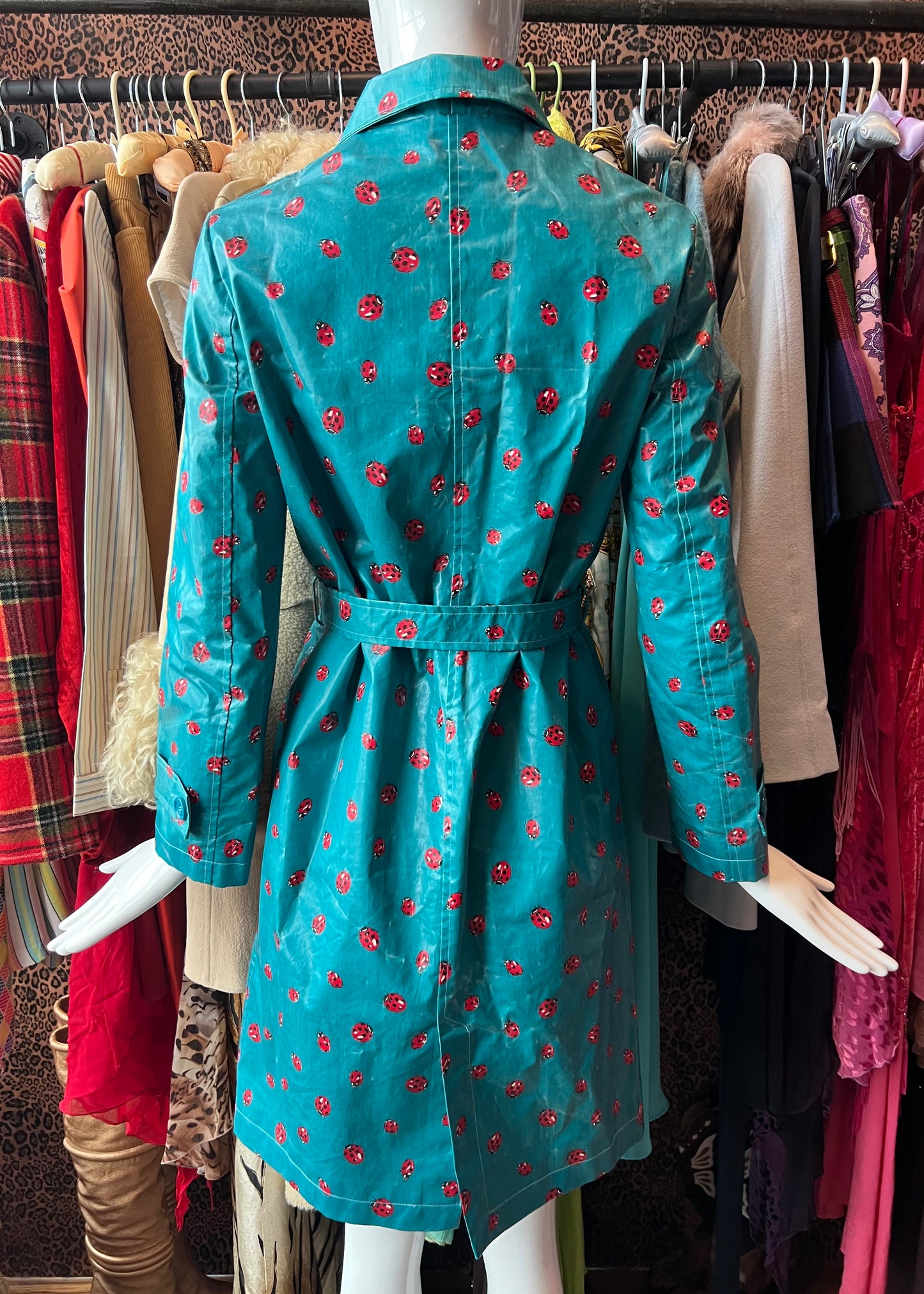 D&G FW2000 Ladybug Trench Coat
