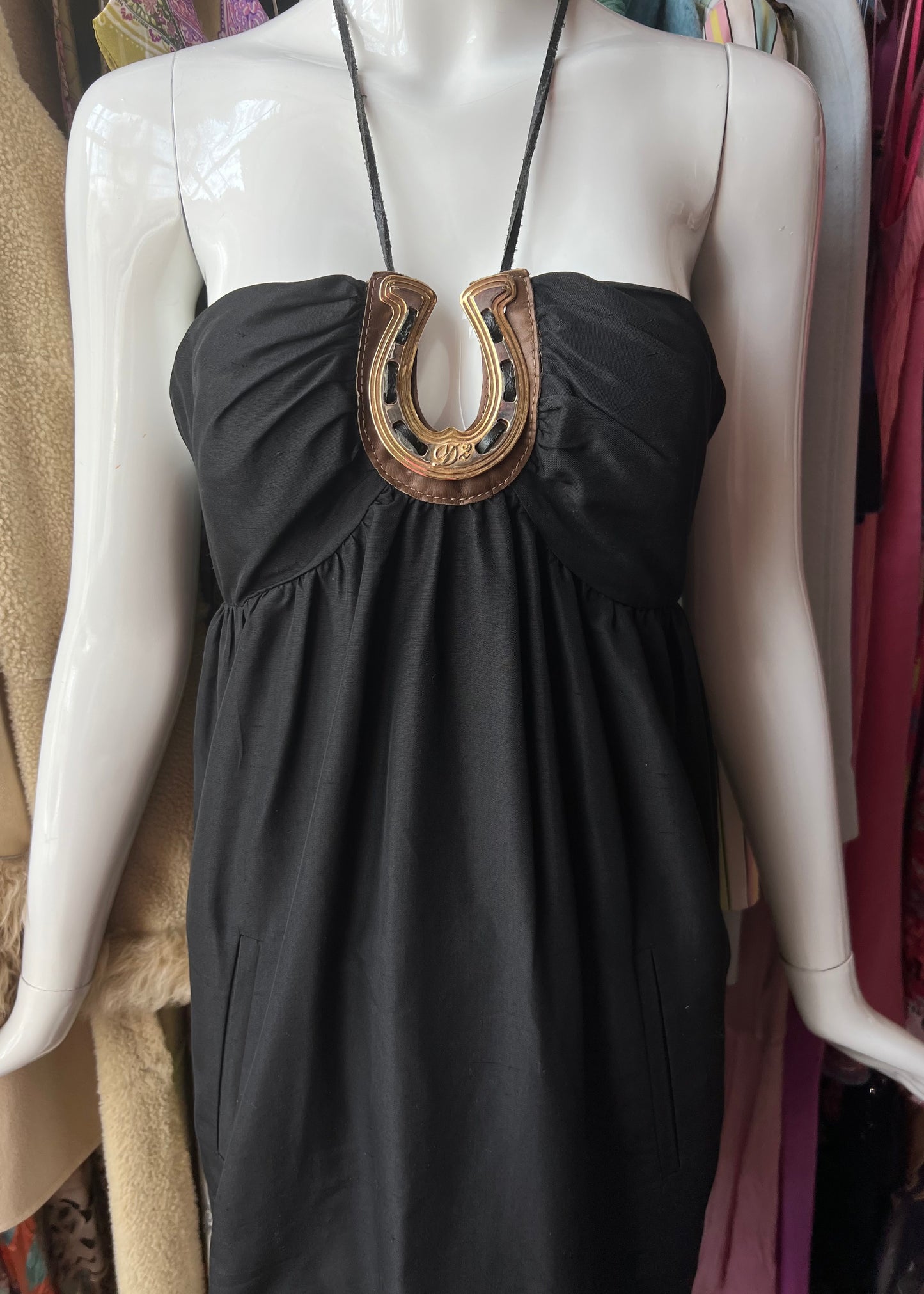 Dsquared2 SS2006 Horseshoe Mini Dress