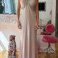Alberto Makali Vintage Metallic Gown
