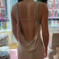 Alberto Makali Vintage Metallic Gown