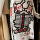D&G FW2001 ‘ACDC’ Lace Up Leather Skirt