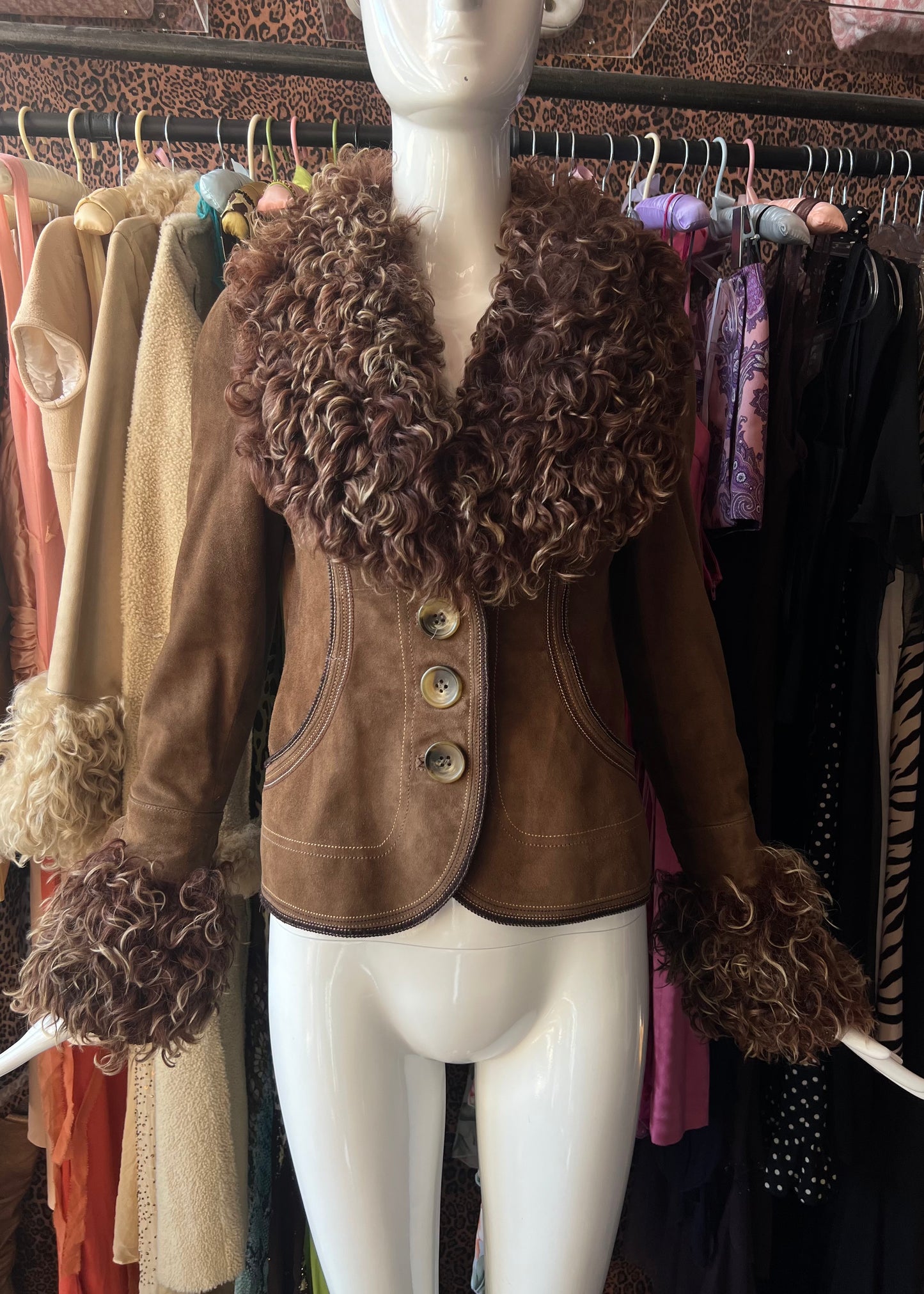 Dolce & Gabbana 2007 'Poodle Fur' Coat