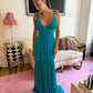 French Vintage 100% Silk Gown
