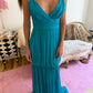 French Vintage 100% Silk Gown