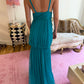 French Vintage 100% Silk Gown