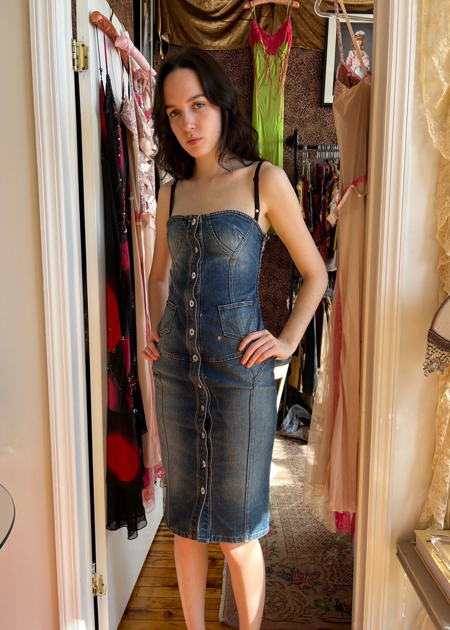 D&G Denim Button Dress