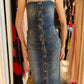 D&G Denim Button Dress