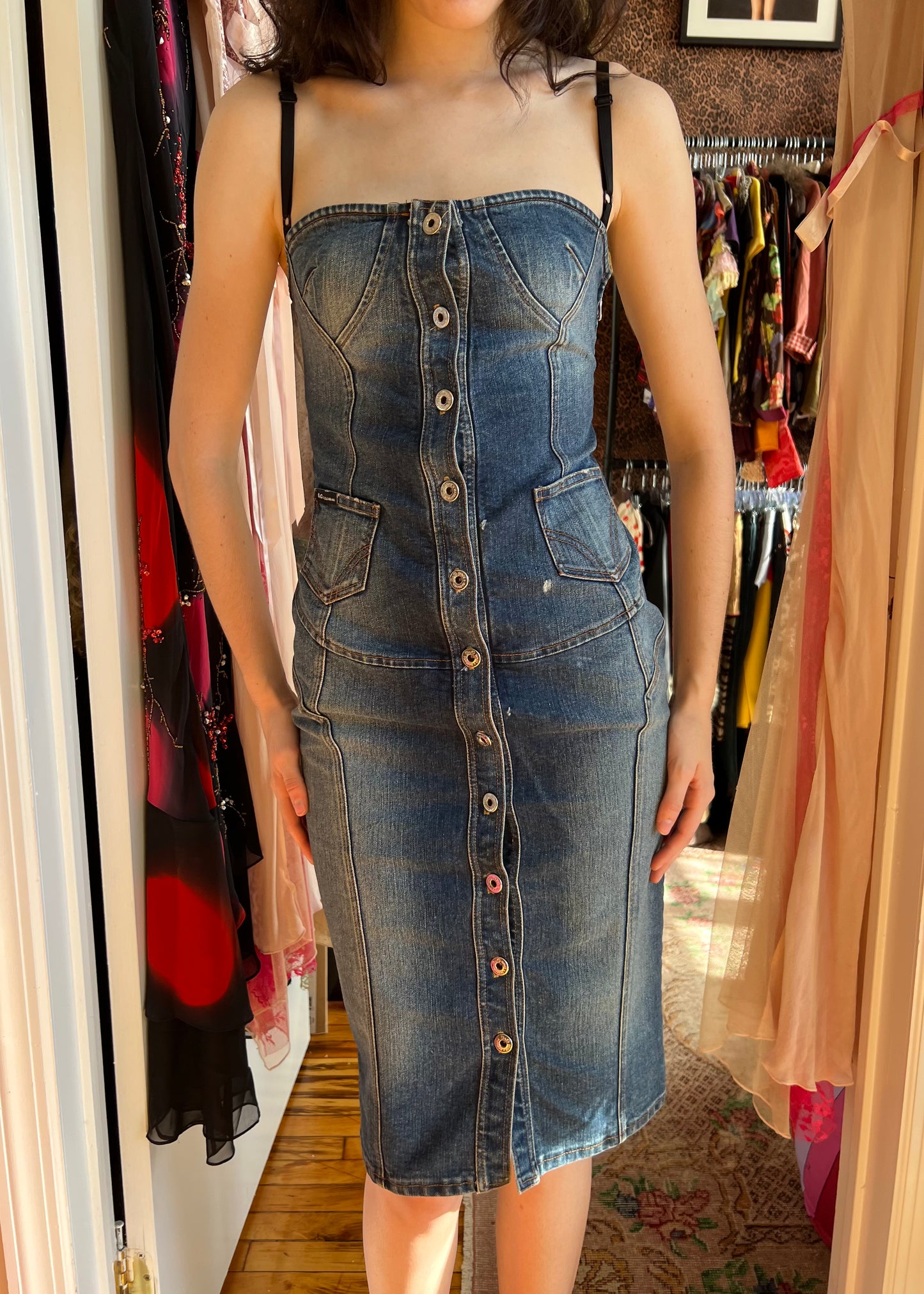 D&G Denim Button Dress
