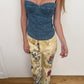 Dolce & Gabbana 1990s Denim Bustier Top