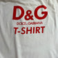 D&G FW2003 Lip Graphic Oversized Tee