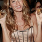 Dolce & Gabbana FW2007 Silver Bustier Dress with Zipper Detail