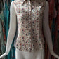 Miu Miu SS2002 Floral Button Up