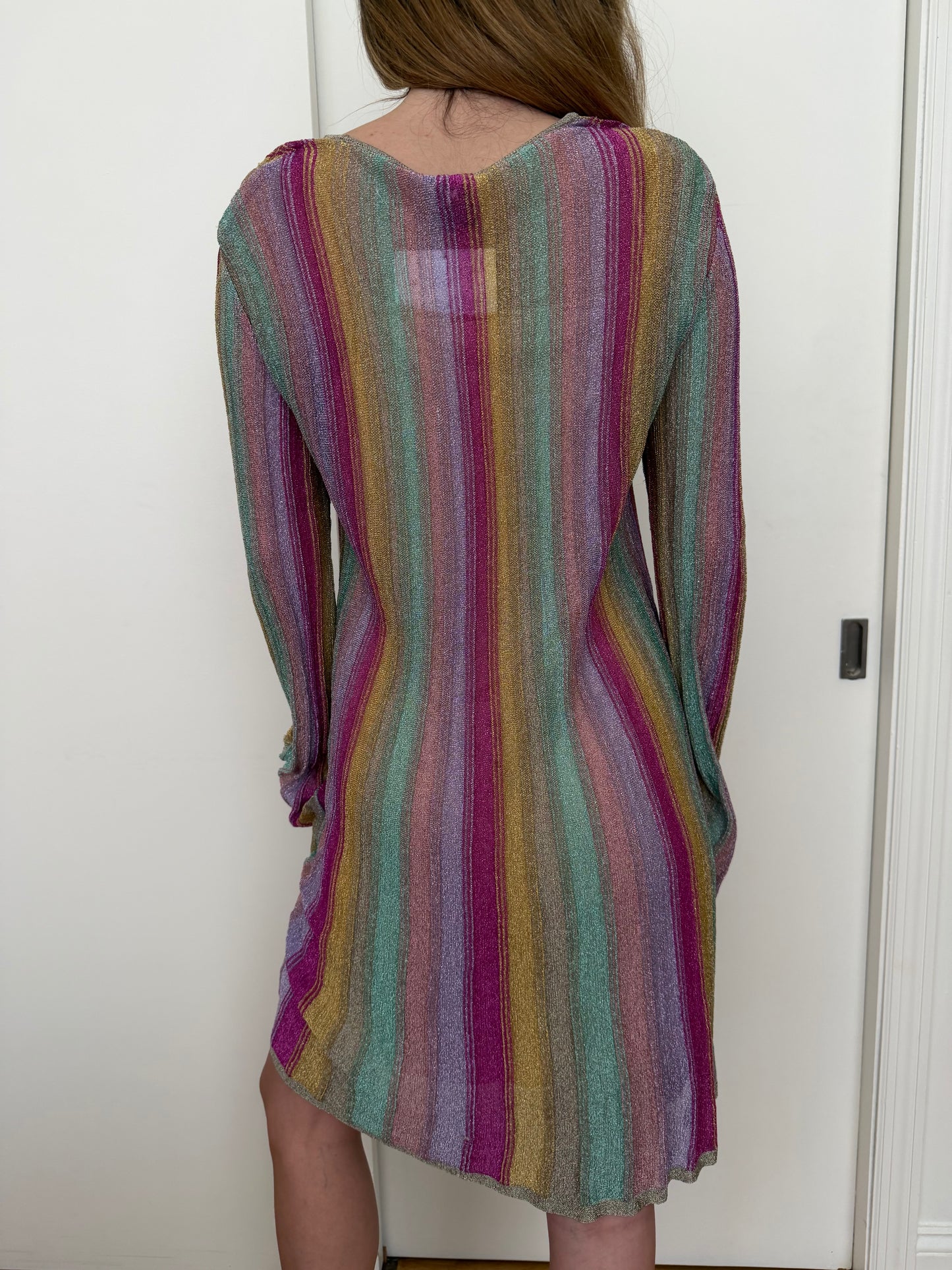 Missoni Knit Rainbow Dress