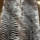 Roberto Cavalli SS2000 Beaded Zebra Print Skirt