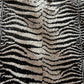 Roberto Cavalli SS2000 Beaded Zebra Print Skirt