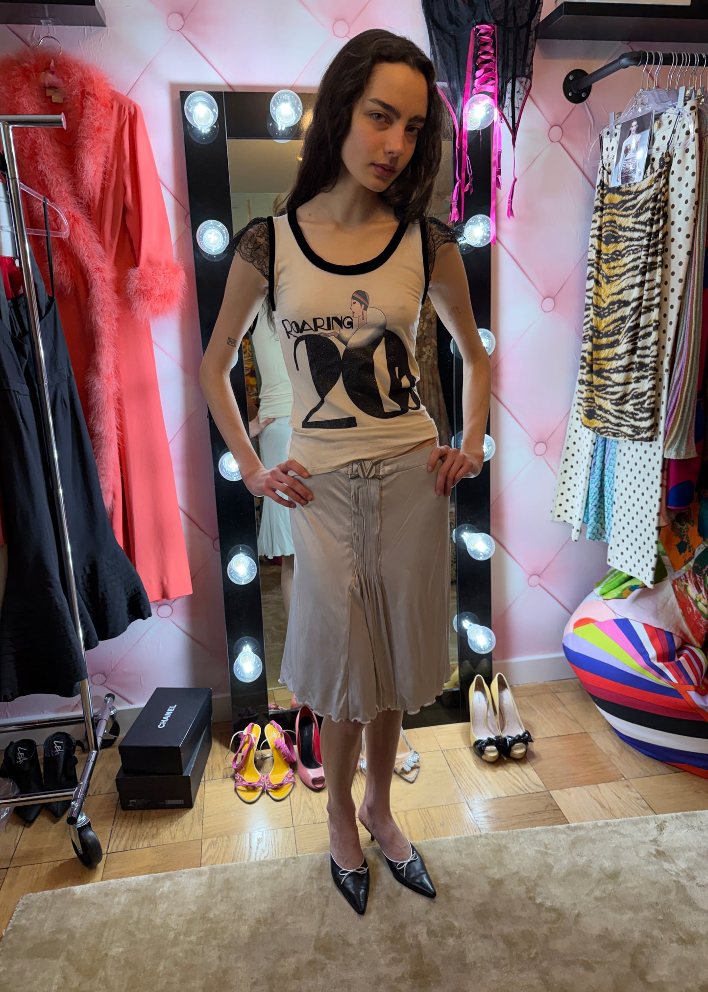 D&G 2000s 'Roaring 20's' Tee