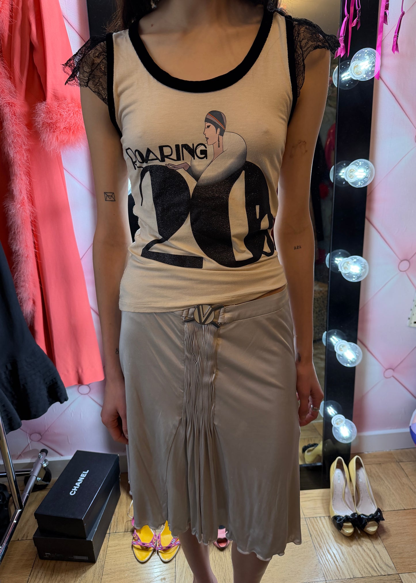 D&G 2000s 'Roaring 20's' Tee