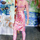 D&G FW2000 Butterfly Pencil Skirt
