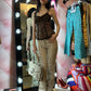 Alexander McQueen 2005 Leopard Print & Lace Cami
