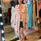 Italian Vintage Cherry Printed Trenchcoat
