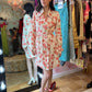 Italian Vintage Cherry Printed Trenchcoat