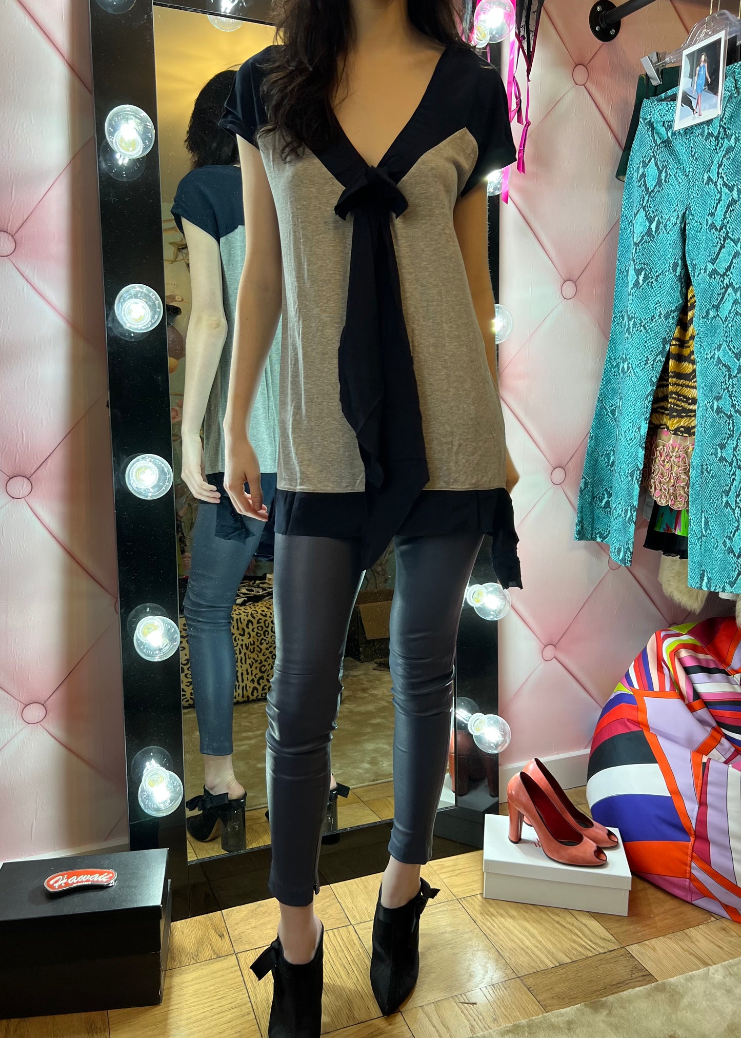 Miu Miu 2012 Silk Bow Tunic