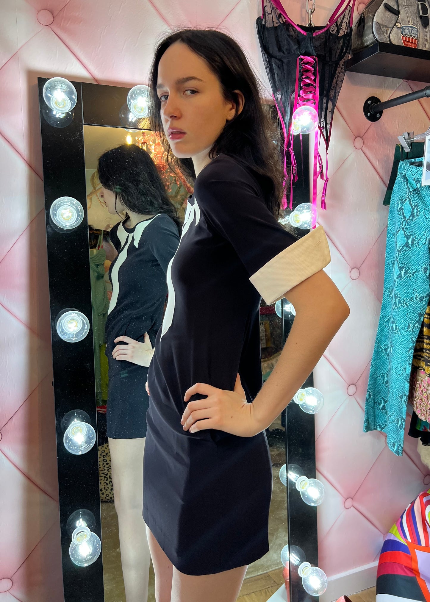 Moschino "Black Tie" Dress