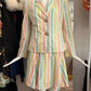 Versace SS1993 Candy Stripe Dress and Blazer