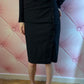 Alexander McQueen Button-Up Pencil Skirt