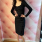 Alexander McQueen Button-Up Pencil Skirt