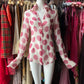 Dolce & Gabbana SS2000 Silk Polka Dot Button Up Blouse