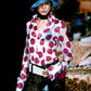 Dolce & Gabbana SS2000 Silk Polka Dot Button Up Blouse