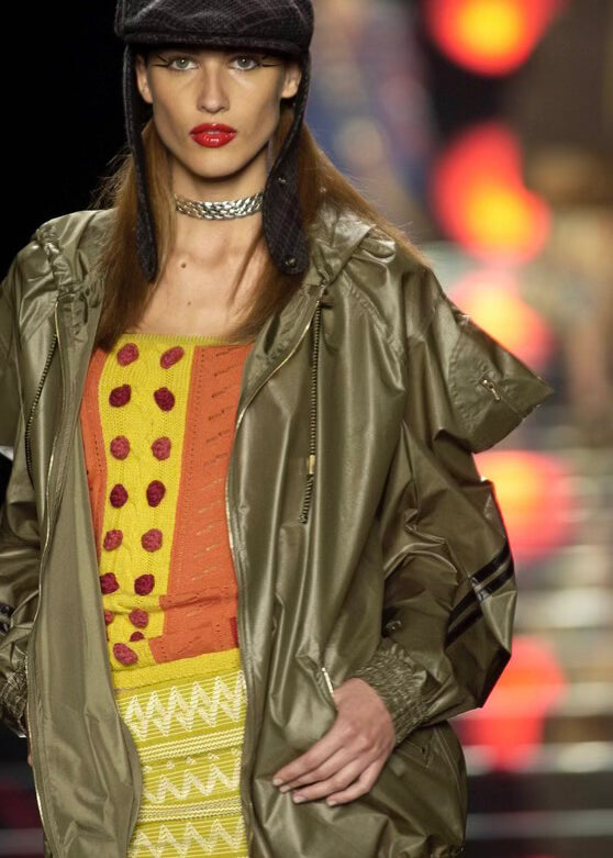 Dior FW2002 Knit Alpaca Vest with Pom Poms