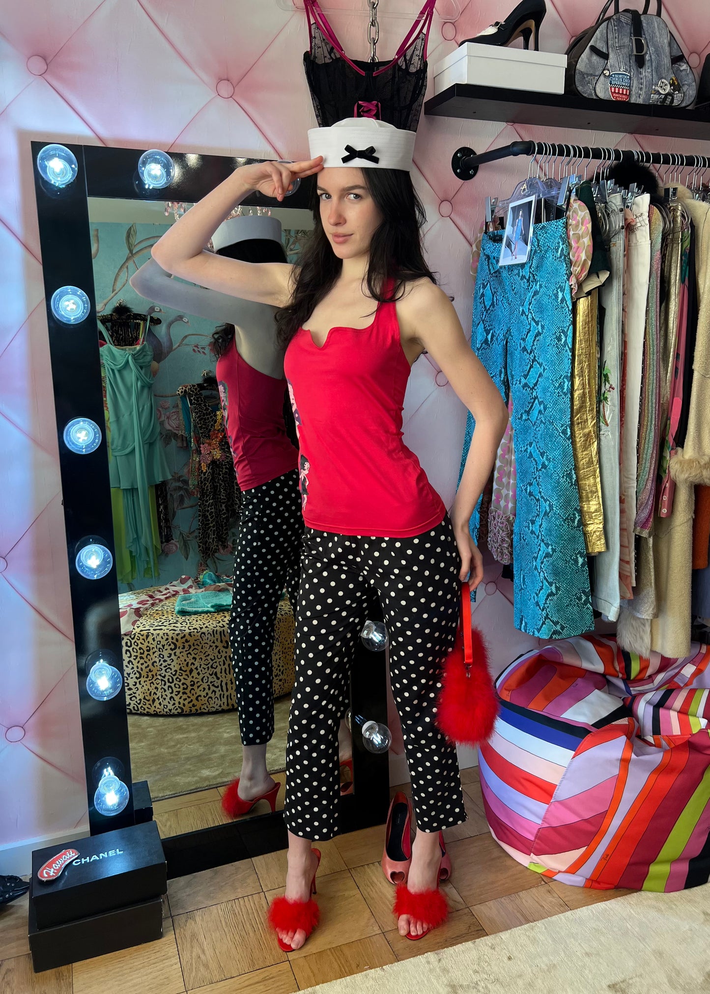 Moschino Polkadot Pants