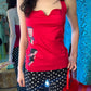 Versace Jeans Couture Betty Boop Halter Top