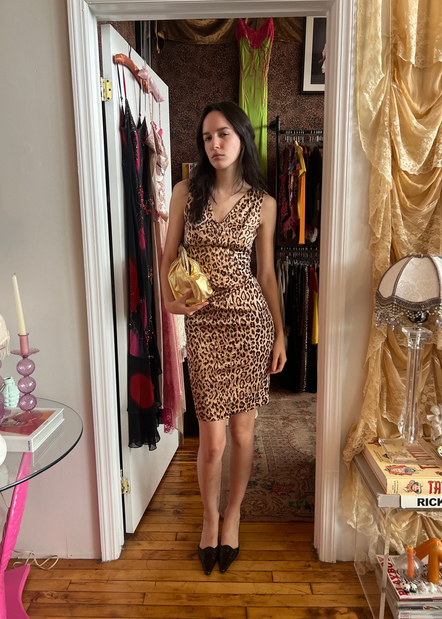 D&G Leopard Midi Dress