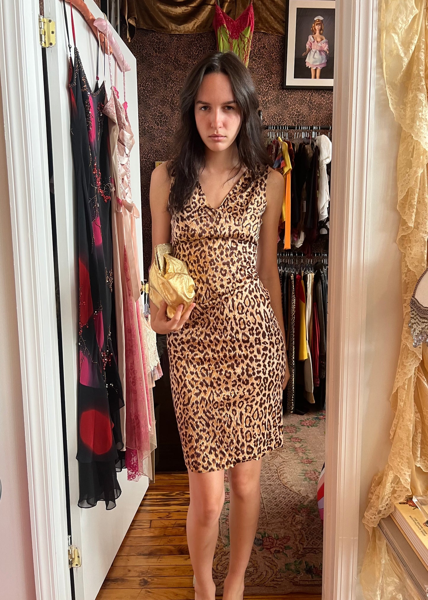 D&G Leopard Midi Dress