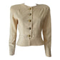 80s Jean Patou Jacket - Cream